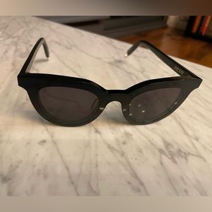 Gentle monster x Tilda Swinton black acetate sunglasses